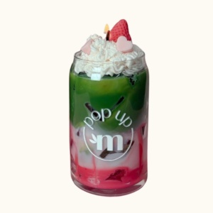 Матча Свещ - Strawberry cheesecake