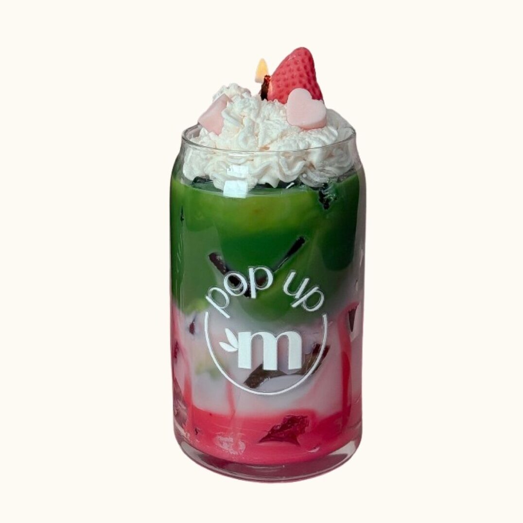 Матча Свещ - Strawberry cheesecake